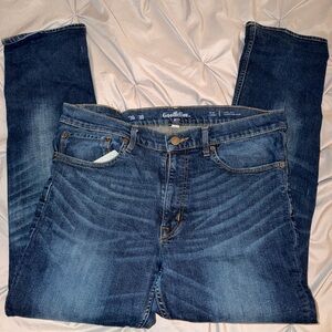 Goodfellow & Co Men's Dark Blue Slim Jeans